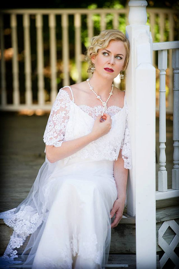 Mariage - DOWNTON ABBEY Wedding Dress "Missy"