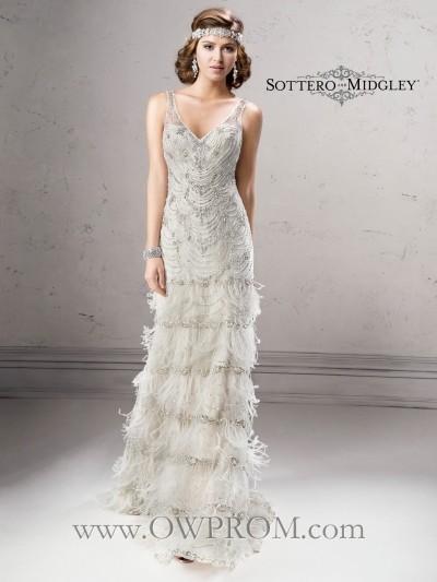 Hochzeit - Sottero & Midgley SHAUNA 4ST048 FALL2014 Wedding Dresses - OWPROM.com