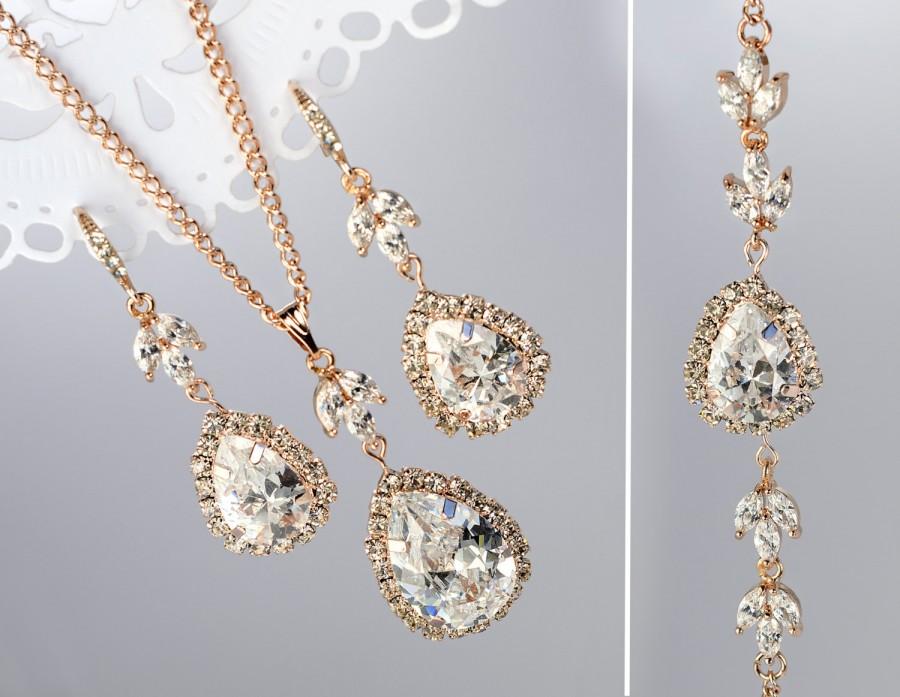 gold bridesmaid jewelry sets