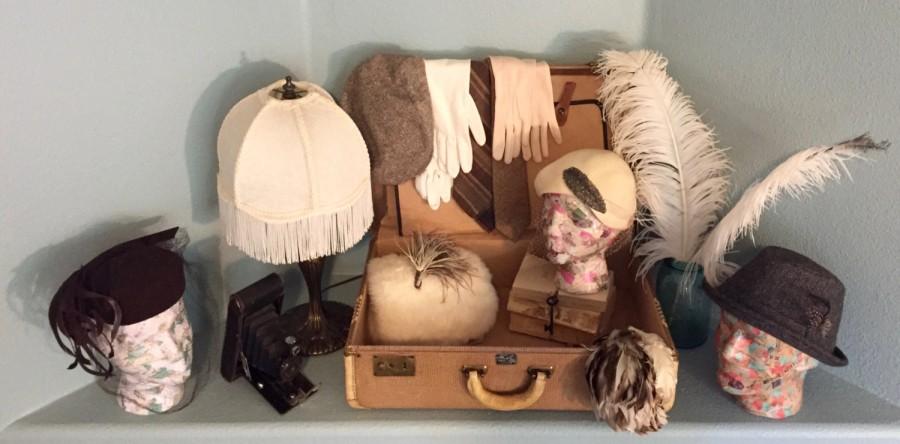 زفاف - Collection of Vintage Photo Booth Props Kit- Wedding Decor, Bride & Groom Accessories, Vintage Hats, Antique Props, 1920's-1930's Inspired