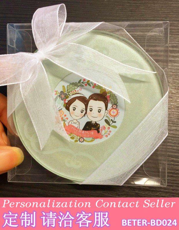 زفاف - #定制 #上海迪士尼 #婚禮用品 #禮品定制  年會晚宴轟趴BD024貴族風範相框杯墊