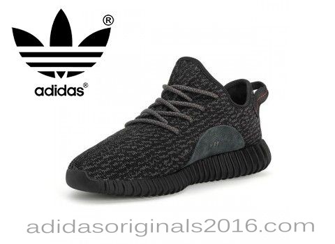 Свадьба - Moins Cher - ADIDAS YEEZY 350 BOOST PIRATE NOIR/PIRATE NOIR (HOMME FEMME) CHAUSSURE - adidas Collection 2016