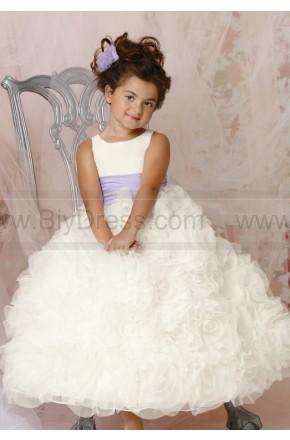 Hochzeit - Rosette Skirt Gown By Jordan Sweet Beginnings Collection L294