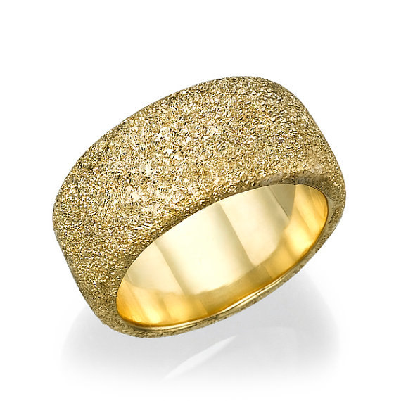 Wedding - Wedding Ring Gold 14k With Glitter, Wedding Band, Unique Weddding Ring,  Glitter Ring, Wedding rings women, Wedding Ring Vintage