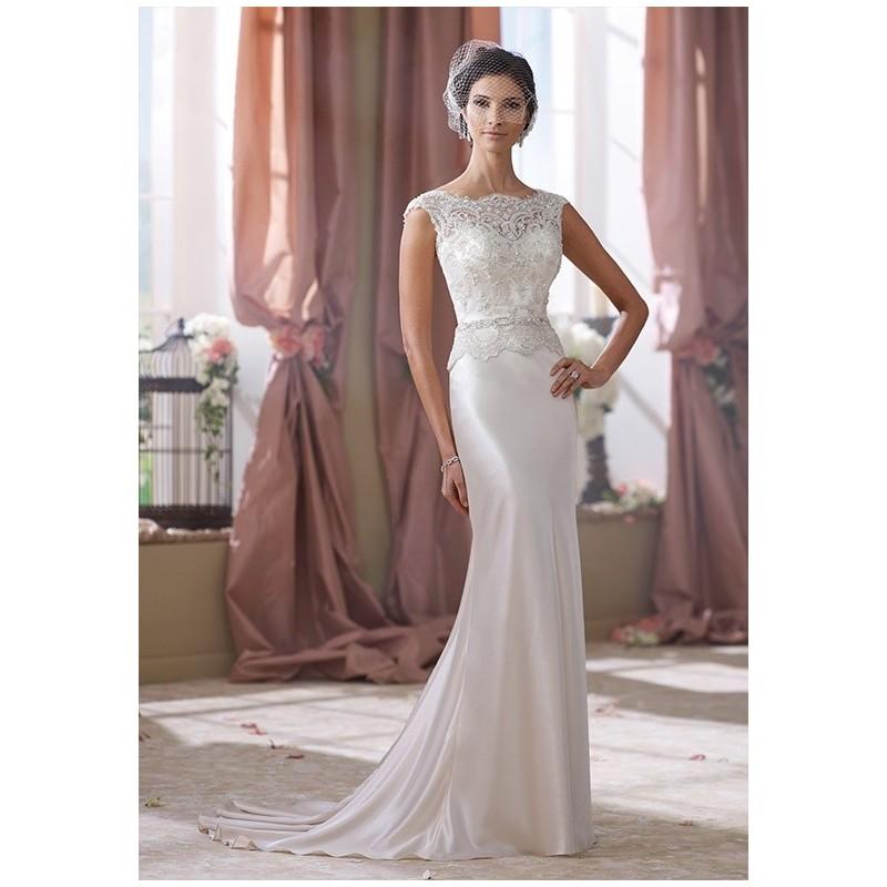 زفاف - David Tutera for Mon Cheri 214218 Dorothy - Charming Custom-made Dresses