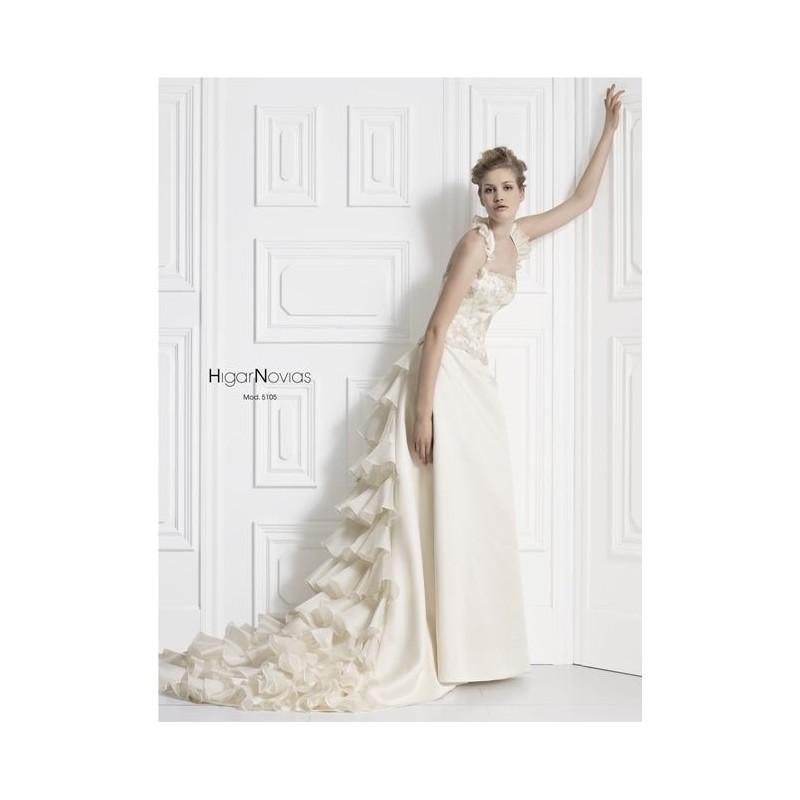 زفاف - Mod 5105 (Higar Novias) - Vestidos de novia 2016 