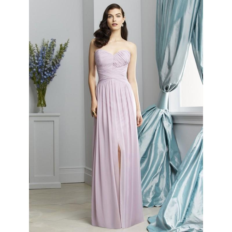 زفاف - Dessy Collection 2931 Crossover Bridesmaid Gown - Brand Prom Dresses