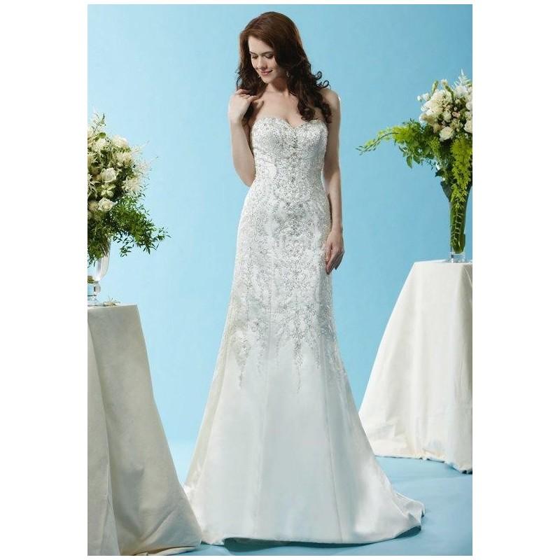 Hochzeit - Eden Bridals BL123 Wedding Dress - The Knot - Formal Bridesmaid Dresses 2016