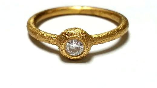 زفاف - Unique Thin Engagement Ring Promise Ring Different Engagement Ring Bridal Ring Diamond Ring Cocktail Ring Jewelry Comfort Delicate Thin Band