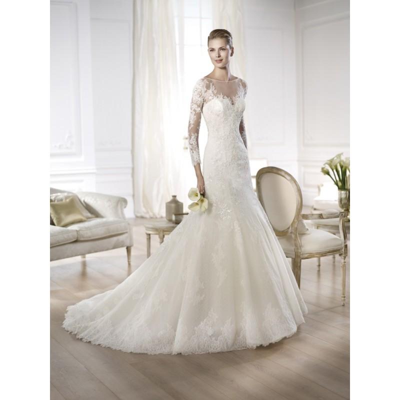 زفاف - Pronovias Wedding Dresses - Style Ocymar - Junoesque Wedding Dresses