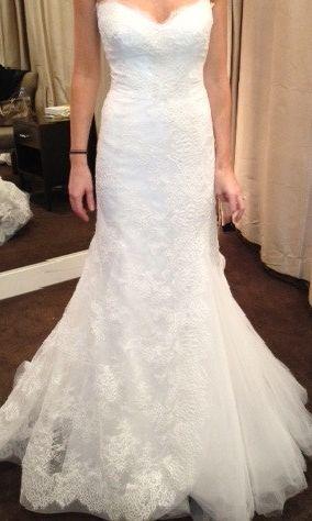 زفاف - Monique Lhuillier Trumpet Lace Emma Wedding Dress