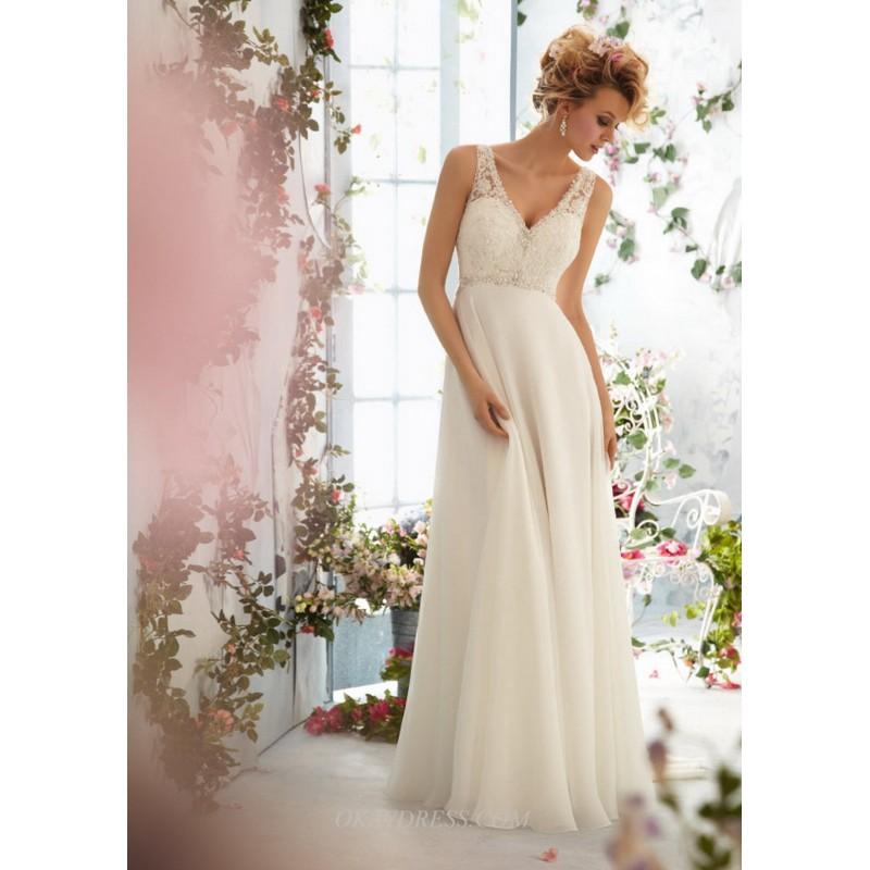 زفاف - Voyage by Mori Lee 6767 Bridal Gown (2013) (ML13_6767BG) - Crazy Sale Formal Dresses