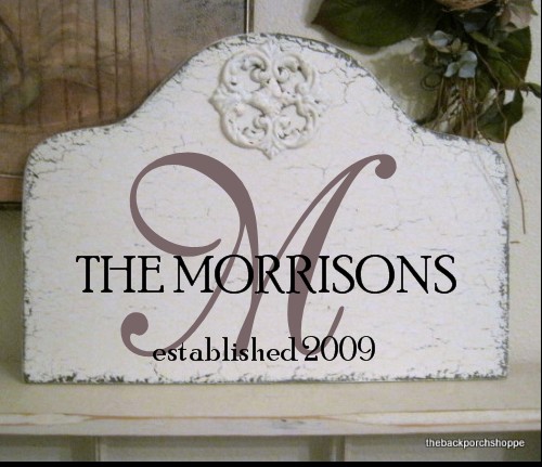 Wedding - WEDDING SIGN, FAMILY Name Sign, Personalized Signs, 17 x 12