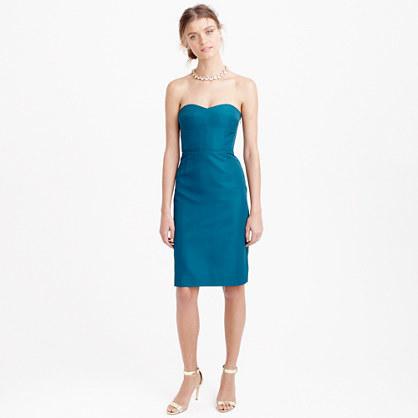 Mariage - Rory strapless dress in classic faille