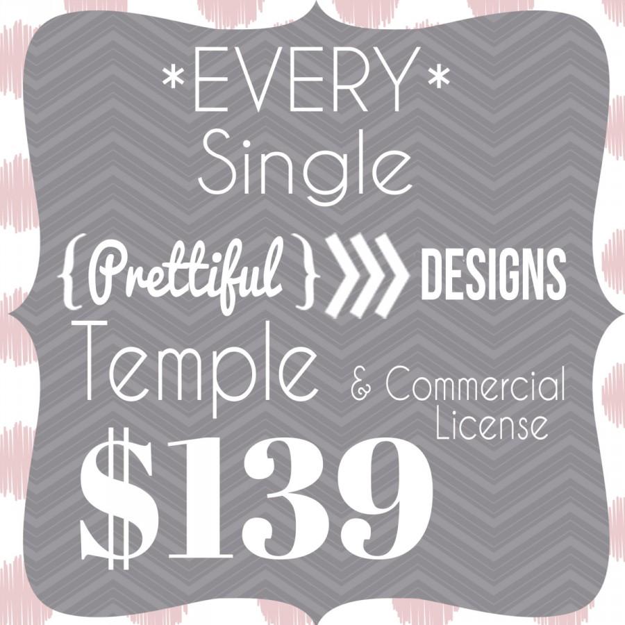 Mariage - Commercial Use ALL LDS Temples in Shop Bundle - 67 and Counting Temples dxf and svg File Format