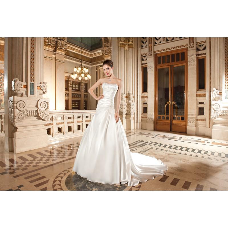Wedding - Demetrios Illusions 3225 - Stunning Cheap Wedding Dresses