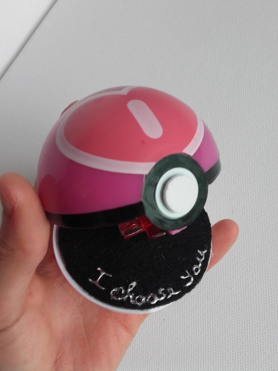 Hochzeit - I choose you! - pokemon ring box