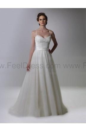 Mariage - A-line Spaghetti Straps Silver Beading Tulle Sleeveless Floor-length Mother of the Bride Dress