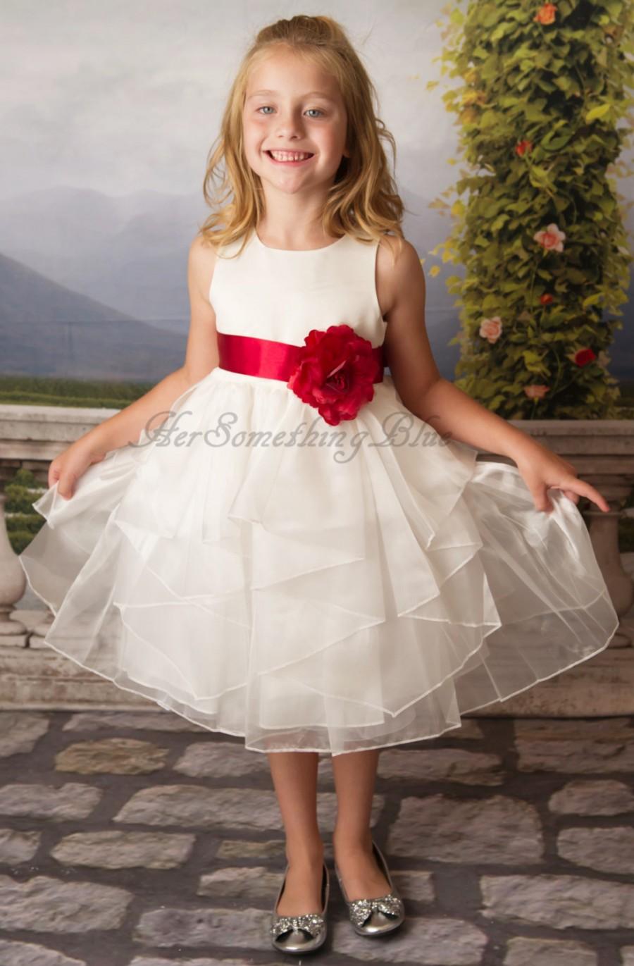 Baby Toddler Girl Flower Party Christening wedding Pageant Formal Occasion Dress 
