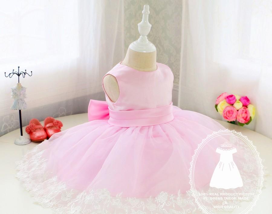 Mariage - Infant Glitz Pageant Dress,Thanksgiving Dress Toddler, Baby Christmas Dress,Birthday Dress Baby,Infant Pageant Dress PD031-2
