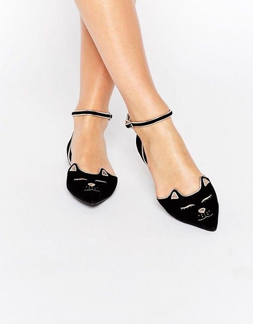 Mariage - Halloween Pointed Ballet Flats