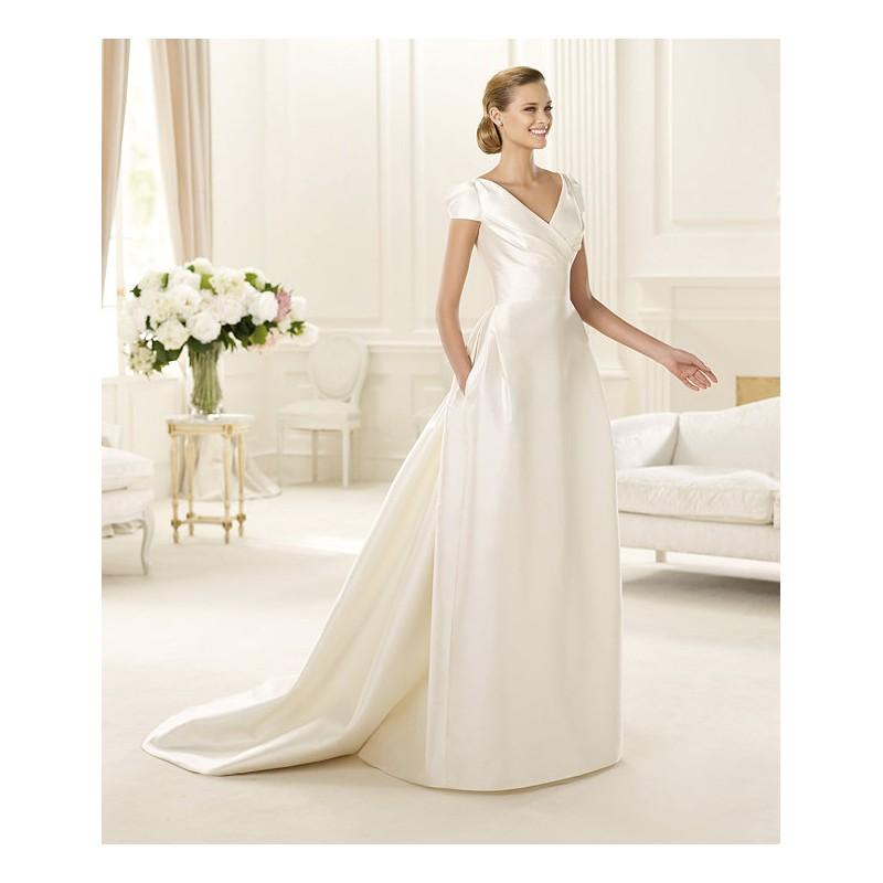 Hochzeit - Pronovias Gabina Bridal Gown (2013) (PR13_GabinaBG) - Crazy Sale Formal Dresses