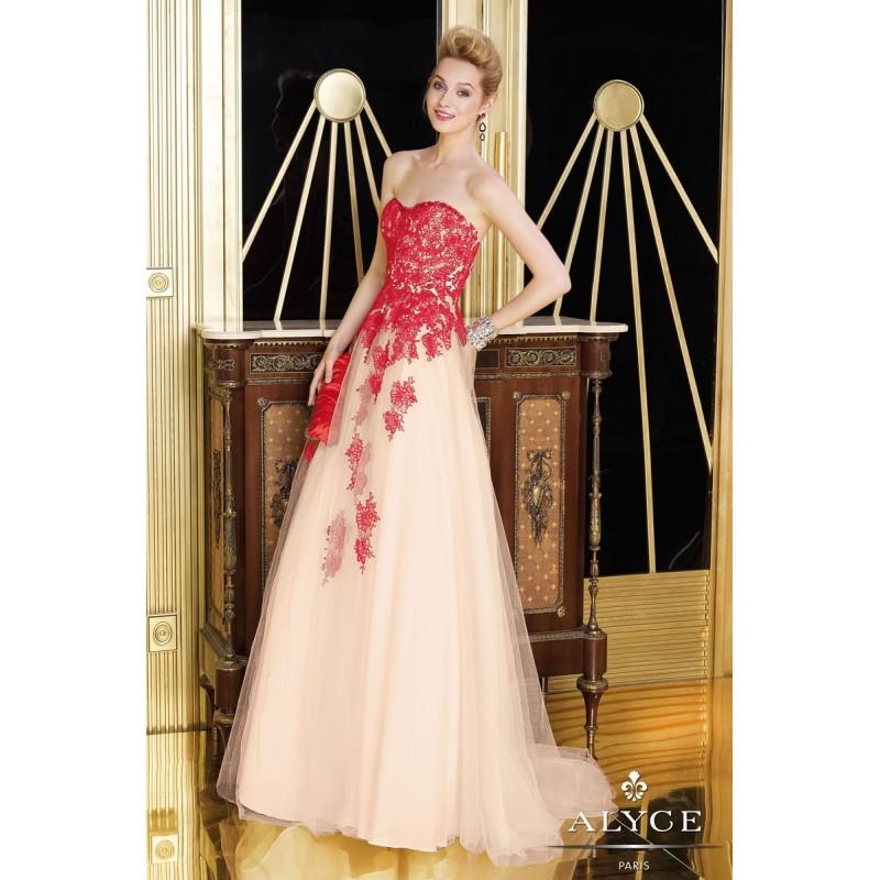 Hochzeit - Alyce Paris 6186 Dress - Brand Prom Dresses