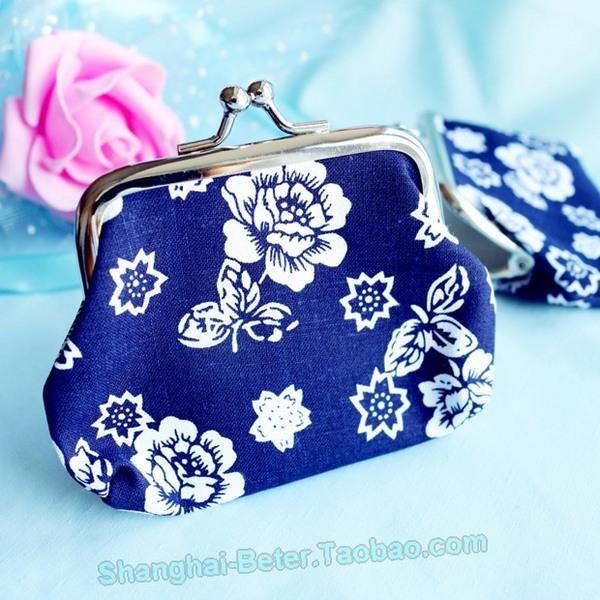 زفاف - Beter Gifts® Bridal Shower Favor Bag HH066 Asian Coin Purse Candy Box