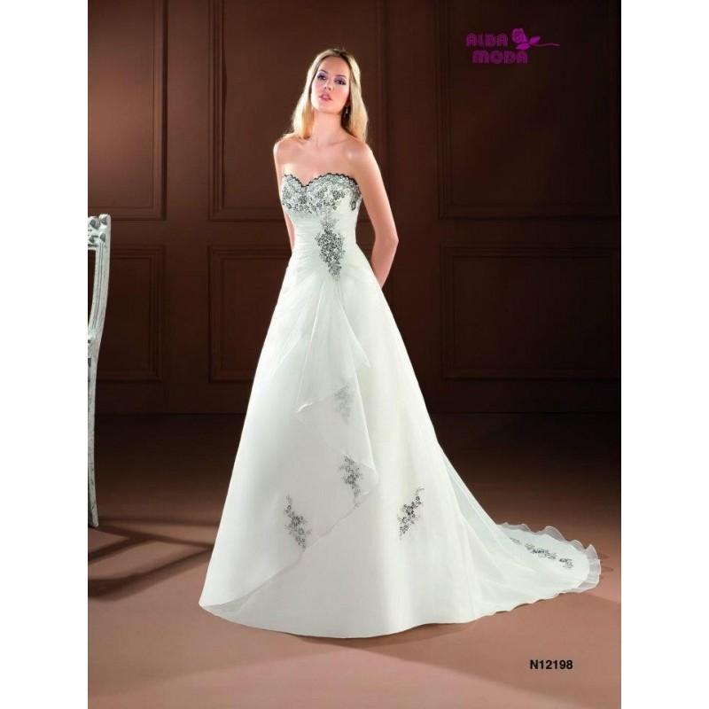 Mariage - 12198 (Alba Moda) - Vestidos de novia 2016 