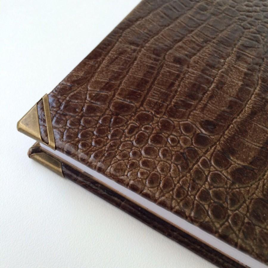 زفاف - Personalized 100% leather notebook write journal exclusive notepad handmade brown coptic binding technology diary note gift for her and him