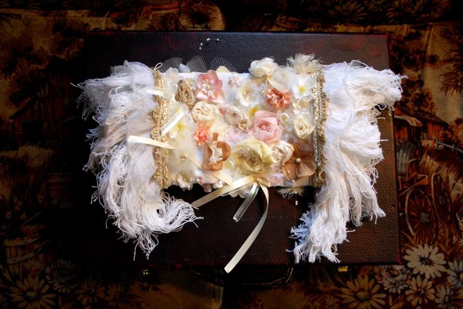 Mariage - Fringed Muff Bouquet