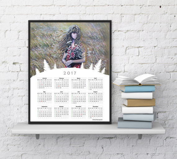 Свадьба - Wall calendar 2017 