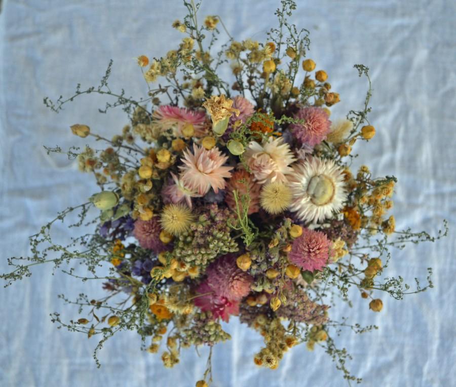 Wedding - Dried Flower Bouquet #151