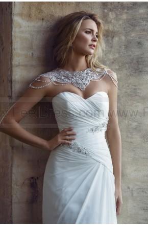 Hochzeit - Mia Solano Chiffon A-line Wedding Dress - Bliss 