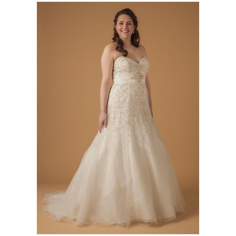 Hochzeit - Dina Davos for Kleinfeld 7856W - Charming Custom-made Dresses