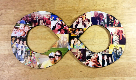 زفاف - Custom Photo Collage, Infinity Photo Collage, Wood Letters, Personal Collage, Photo Collage, Personal Photo Collage, Custom Photo Letters