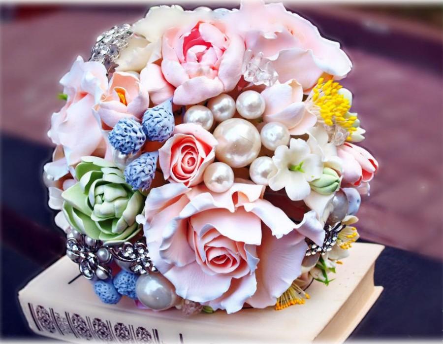 Свадьба - Wedding Bouquet "Beauty" - Weddings Flower Bouquets - Bridal Bouquets - Bouquet of Flowers - Flower Bouquets