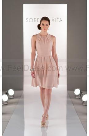 Hochzeit - Sorella Vita Peach Bridesmaid Dress Style 8458