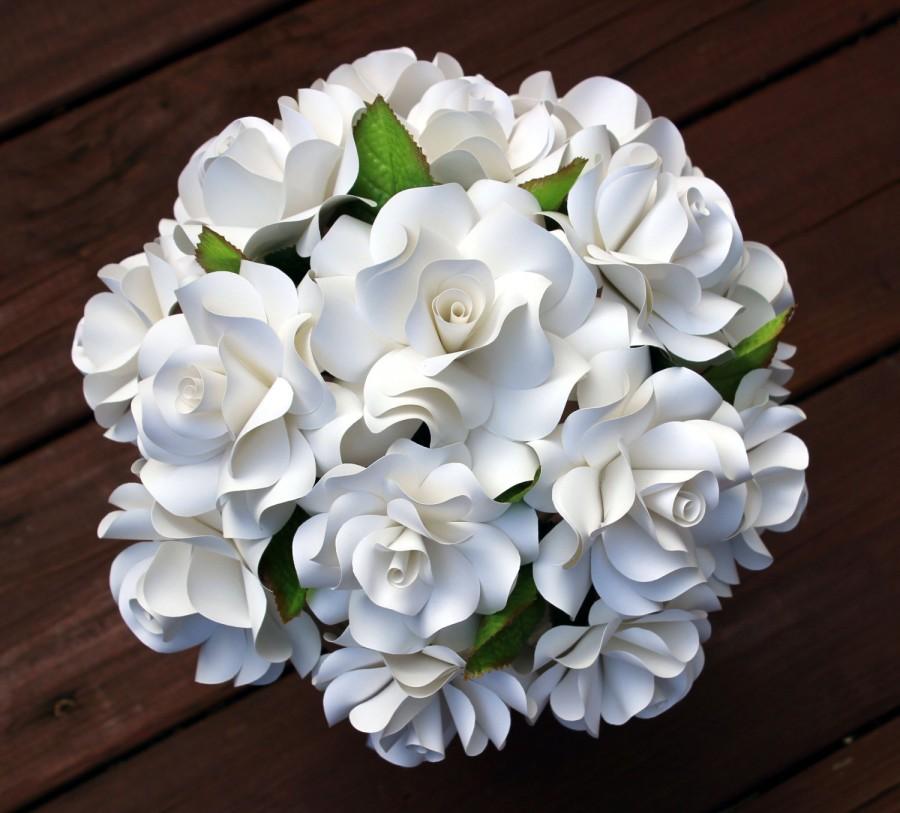 زفاف - Paper Flower Bouquet
