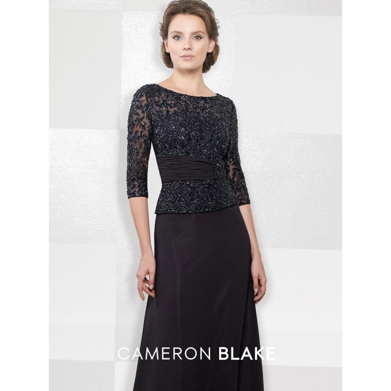 Hochzeit - Cameron Blake 114657SL - Elegant Evening Dresses