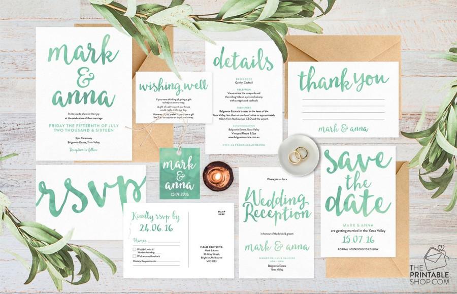 wedding stationery suite