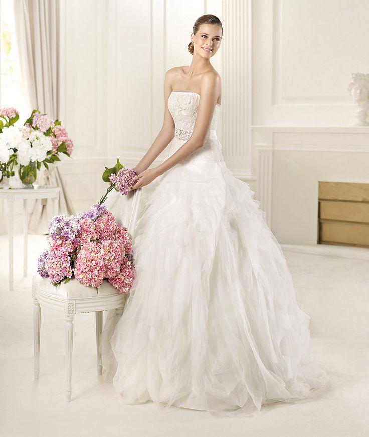 Mariage - White Bridal Ball Gown