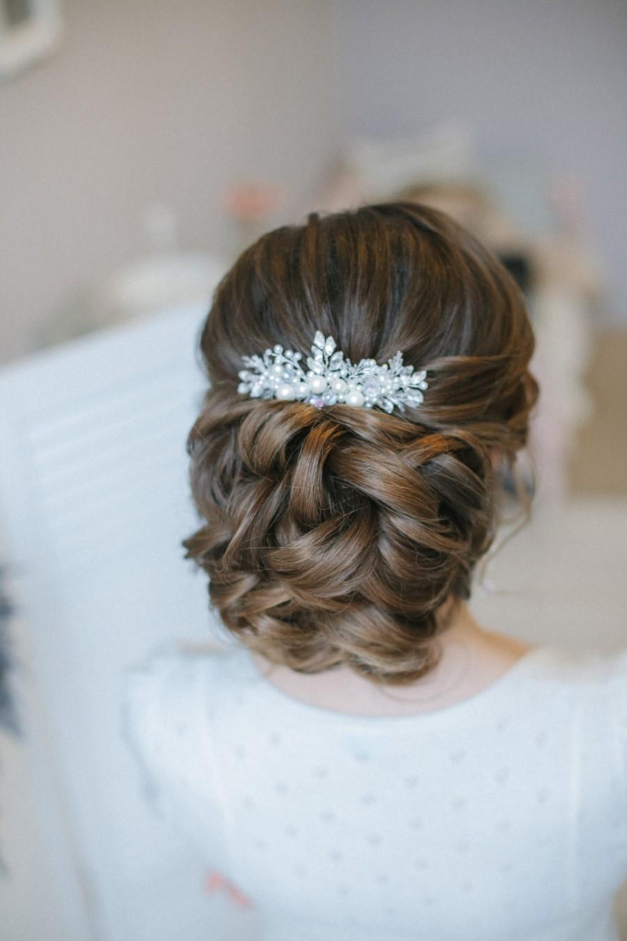 Mariage - Bridal Head Piece Bridal Hair Piece Bridal Hair Comb Wedding Hair Comb Bridal HairComb Bridal Comb