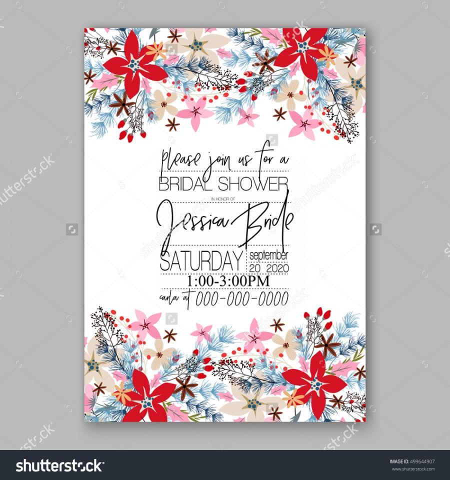 Mariage - Floral template