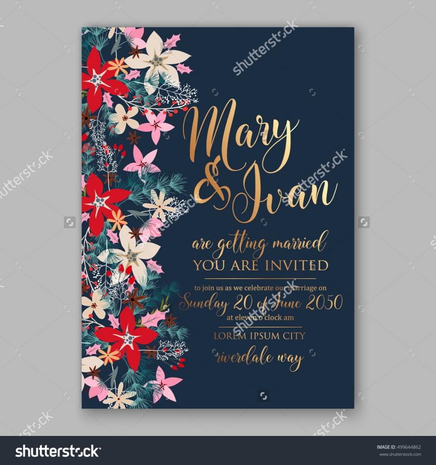 Wedding - Floral template