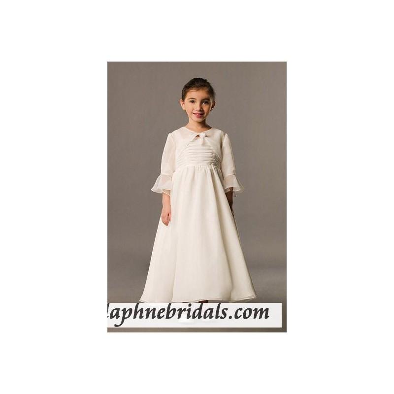 زفاف - Eden Bridals Style 12271 Flower Girls White-Ivory - Compelling Wedding Dresses