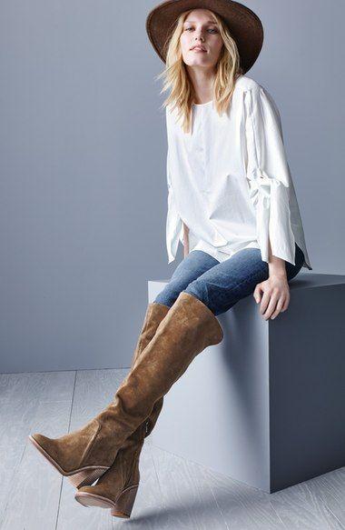 Mariage - Suede Over The Knee Boot