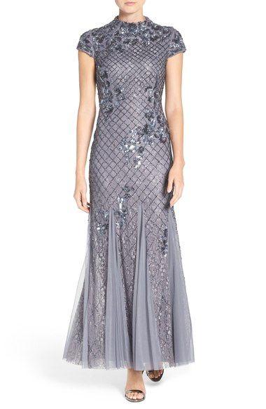 Mariage - Embellished Lace Gown
