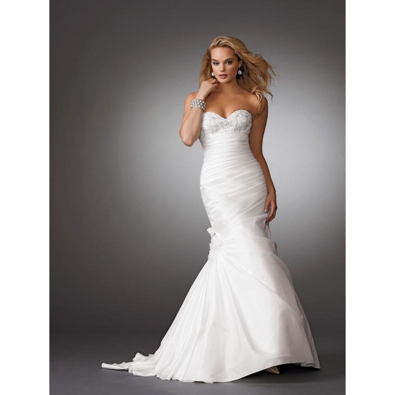 Wedding - Reflections by Jordan M267 Bridal Gown (2013) (RJ13_M267BG) - Crazy Sale Formal Dresses