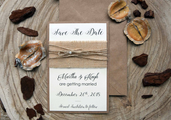 Mariage - Wedding Save the Date Cards, Rustic Wedding Save The Dates, Custom Save The Dates, Unique Save The Date Invitations, Save The Date Wedding
